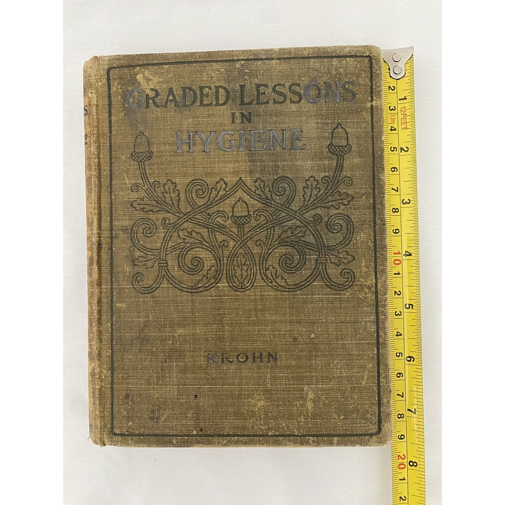 Graded Lessons In English by W Krohn Hardcover 1905